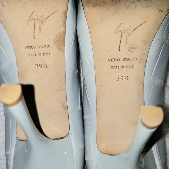 Guiseppe Zanotti Crocodile Platforms RETAIL $975- - Picture 5 of 8